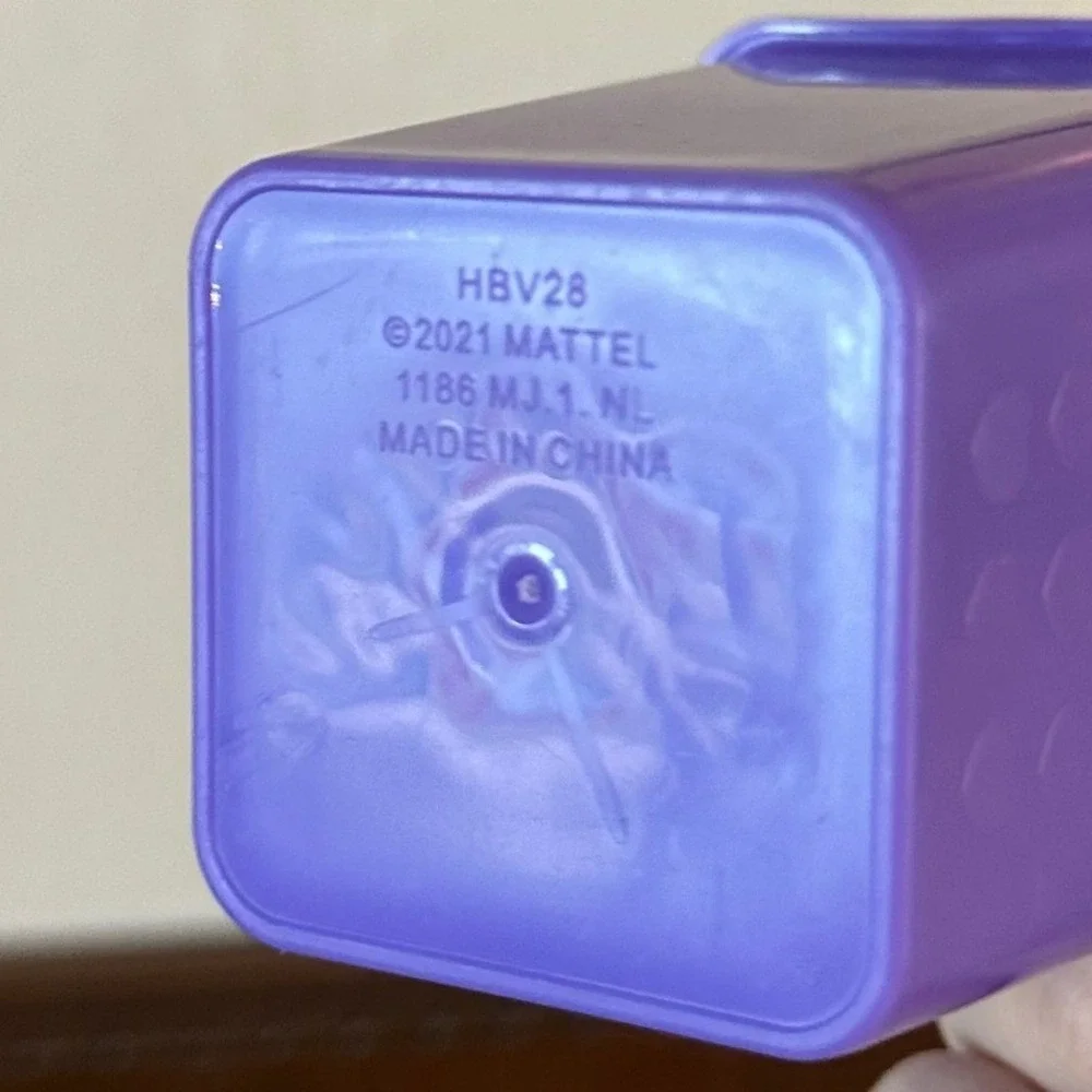Barbie Dream Closet Replacement Laundry Basket Purple HBV28 Mattel Accessory